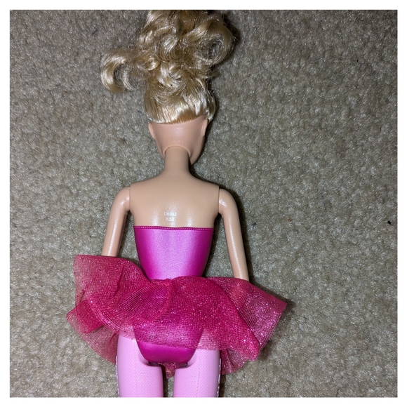 2015 Barbie doll Fairytale Ballerina Pink with Blonde Hair Ballet - Picture 5 of 6